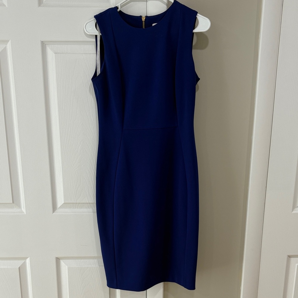 Calvin Klein Navy Blue Dress